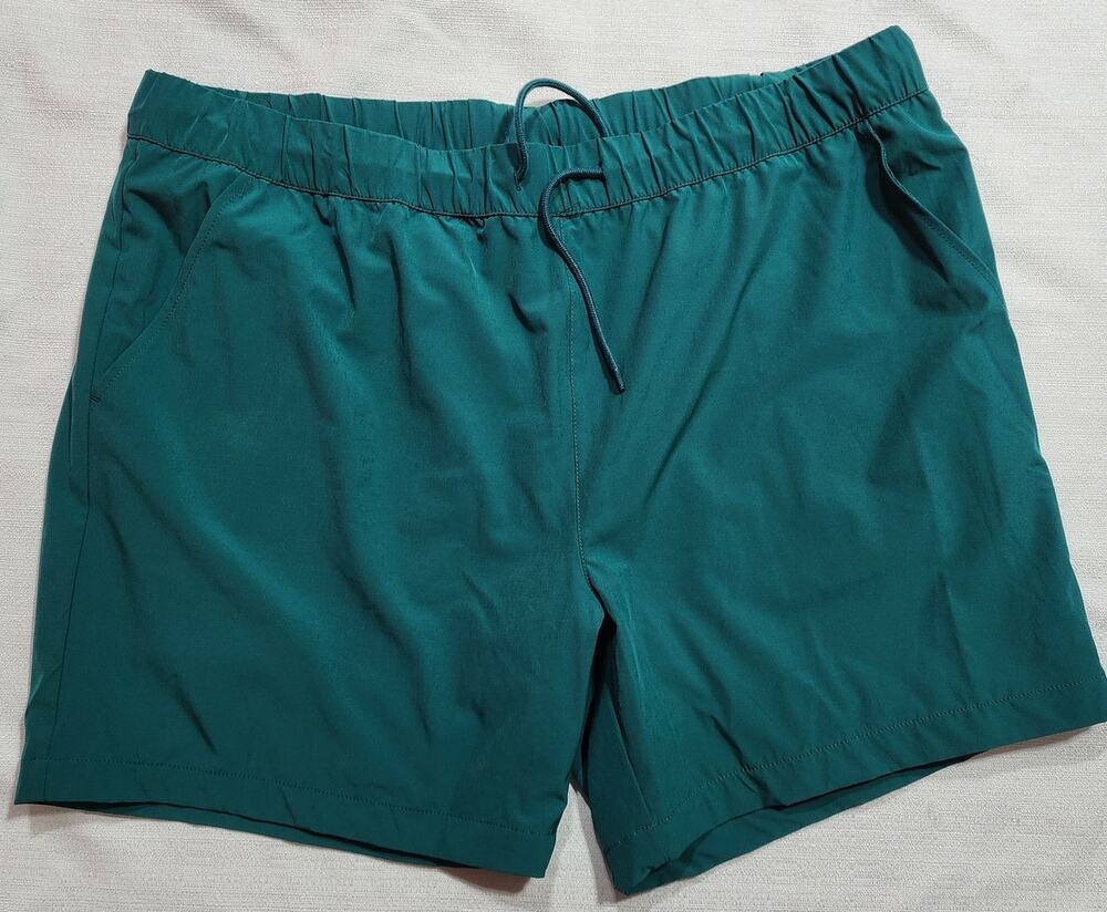 Green swim shorts men's XL original use